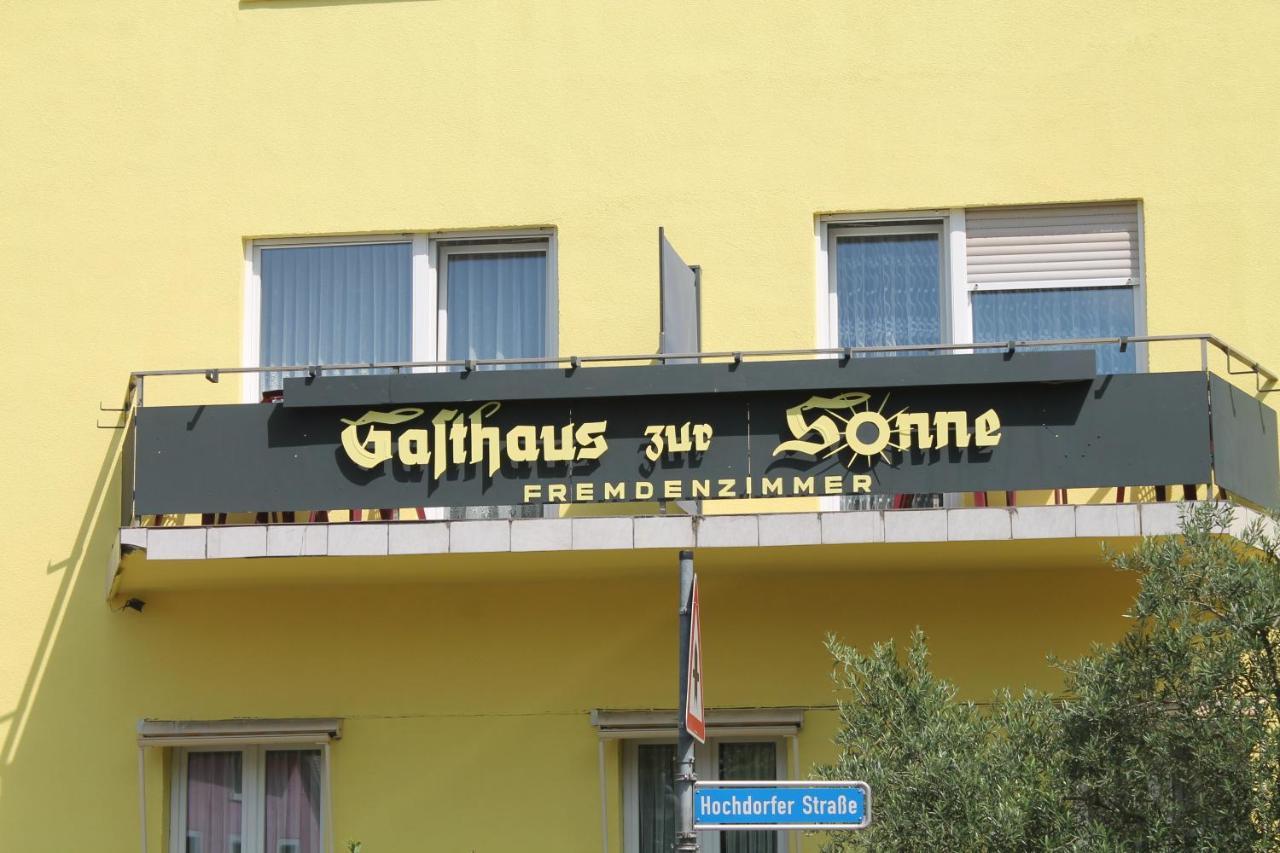 Gasthaus Zur Sonne Friburgo in Brisgovia Esterno foto